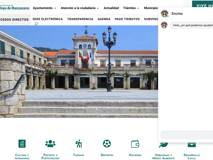 chatbot para ayuntamientos